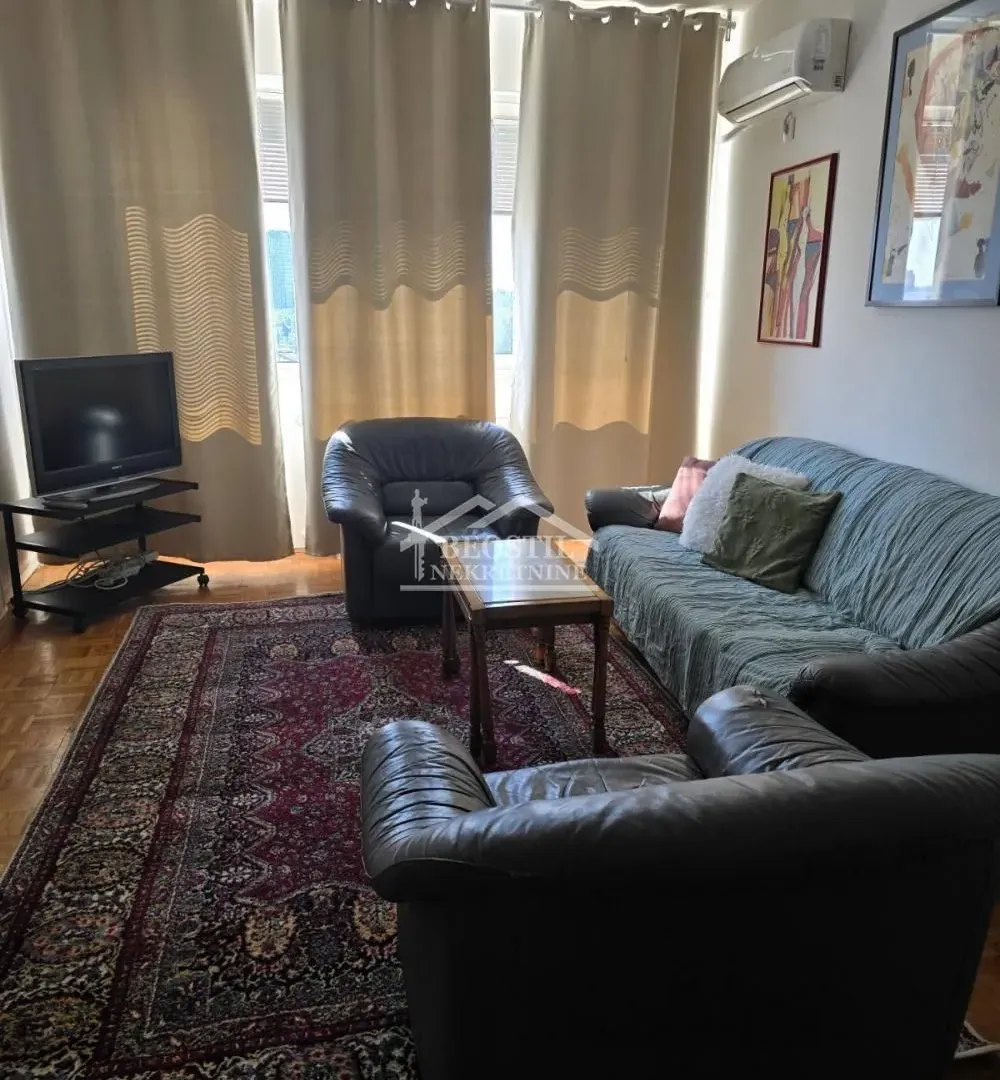Rent, two bedroom apartment, 45m², Savski Venac, Beograd