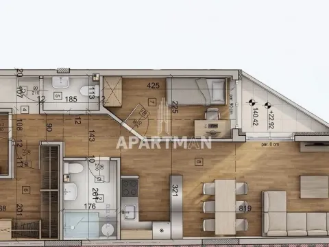 Stan in Voždovac Sve Podlokacije