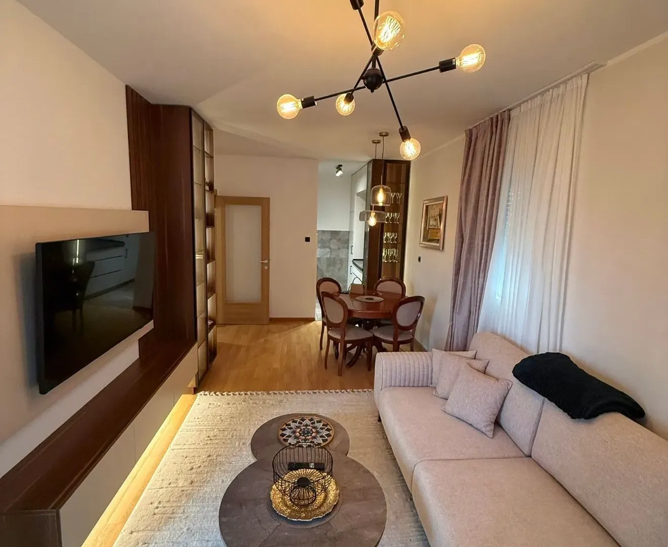 Rent, one bedroom apartment, 45m², Zabjelo, Podgorica