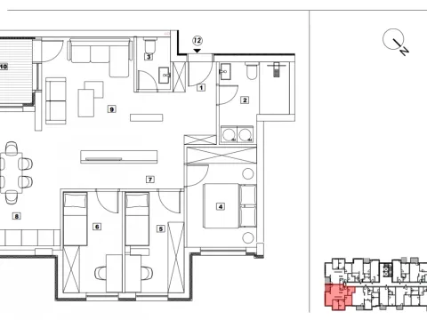 Sale, four bedroom apartment, 80m², Nova Pazova, Stara Pazova - image 6