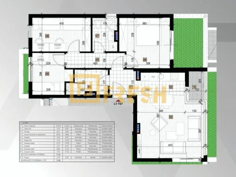 Prodaja, trosoban stan, 75m², Zagorič, Podgorica - image 7