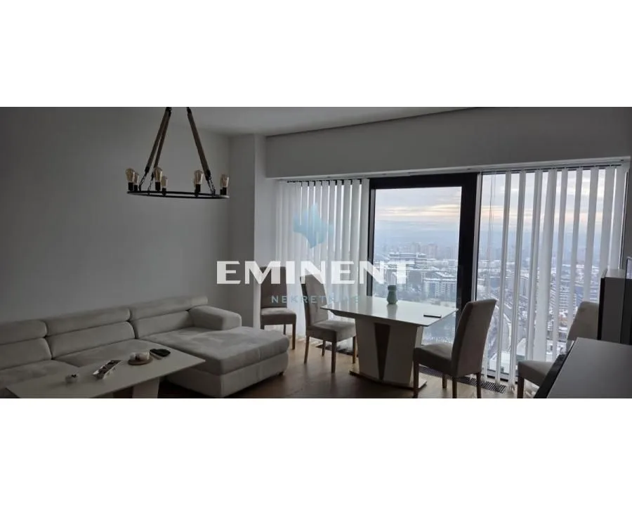 Rent, two bedroom apartment, 56m², Novi Beograd Blok 65, Novi Beograd Sve Podlokacije