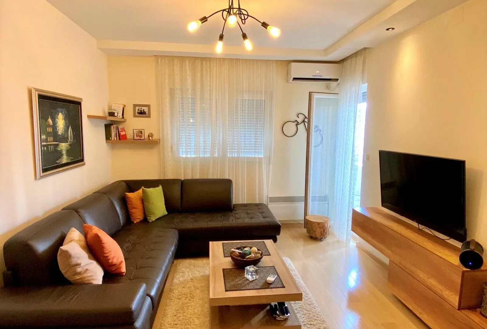 Rent, one bedroom apartment, 47m², City Kvart, Podgorica