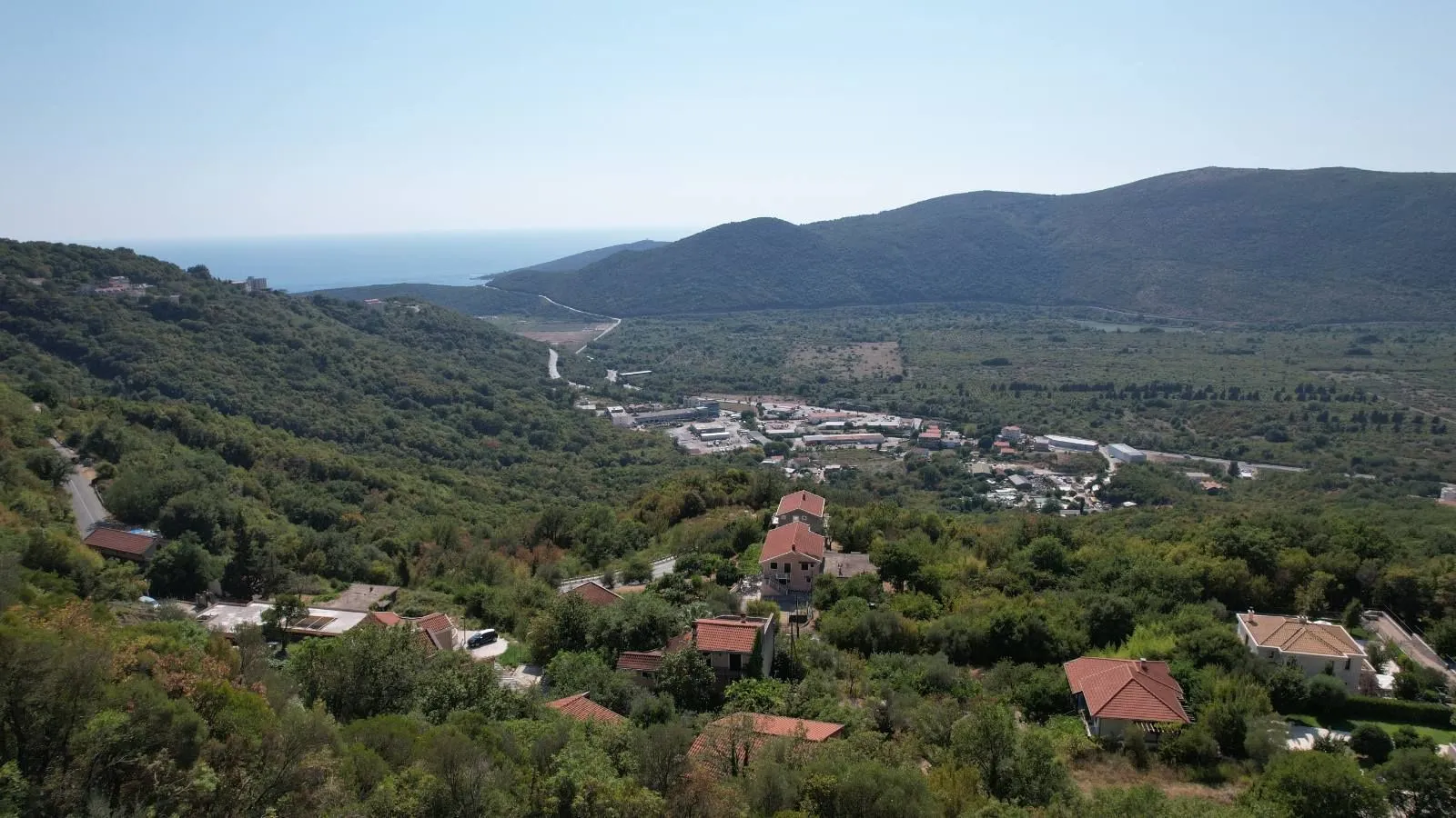 Prodaja, plac, 1000m², Prijevor, Budva