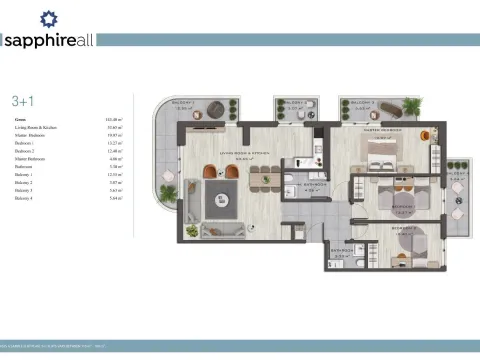 Prodaja, dvosoban stan, 109m², Bar, Crna Gora - image 24