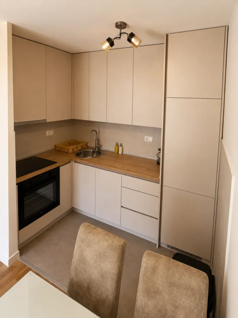 Rent, one bedroom apartment, 42m², Pobrežje, Podgorica