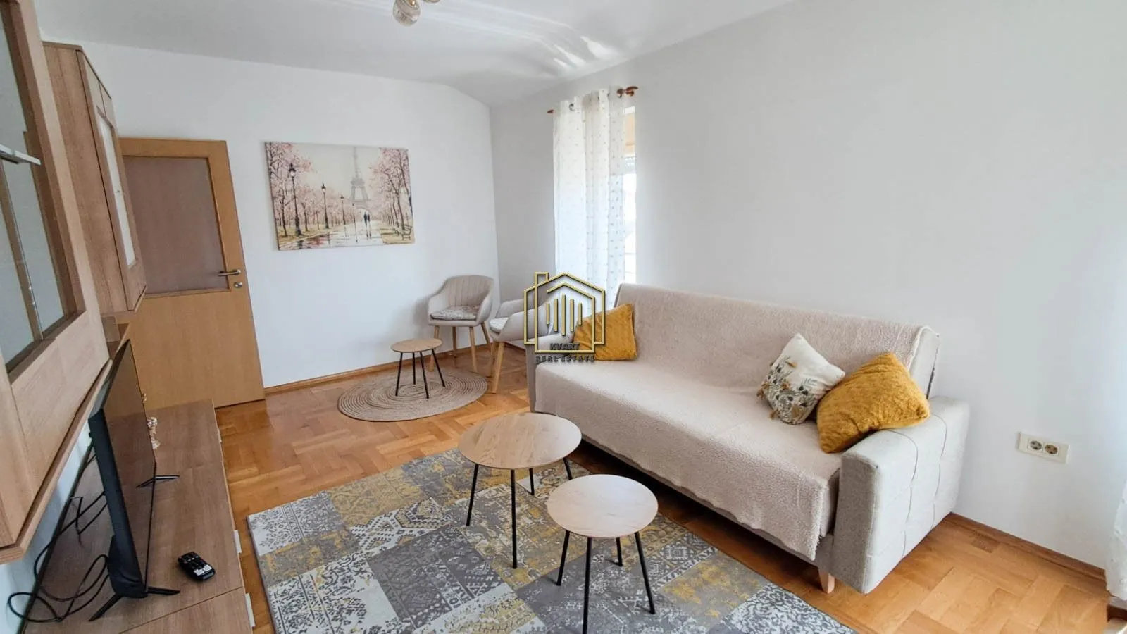 Rent, one bedroom apartment, 43m², Stari Aerodrom, Podgorica