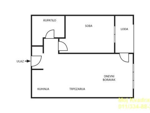 Prodaja, dvosoban stan, 57m², Novi Beograd Blok 65, Novi Beograd Sve Podlokacije - image 17