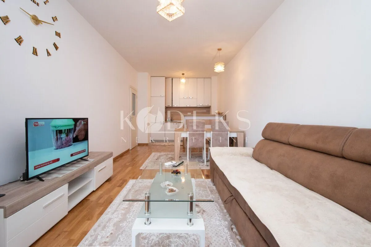 Izdavanje, jednosoban stan, 46m², Stari Aerodrom, Podgorica