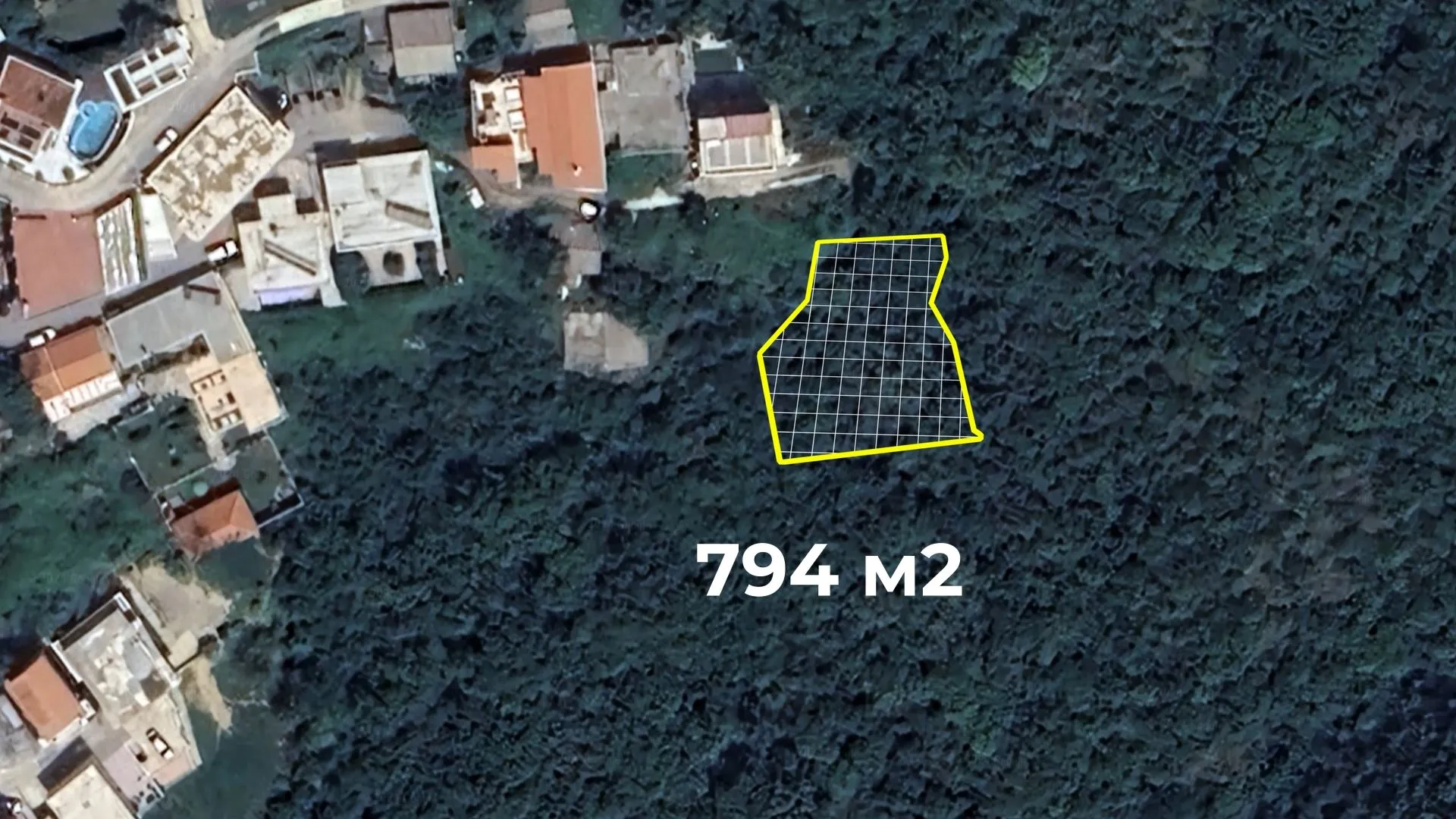 Prodaja, plac, 794m², Budva, Crna Gora