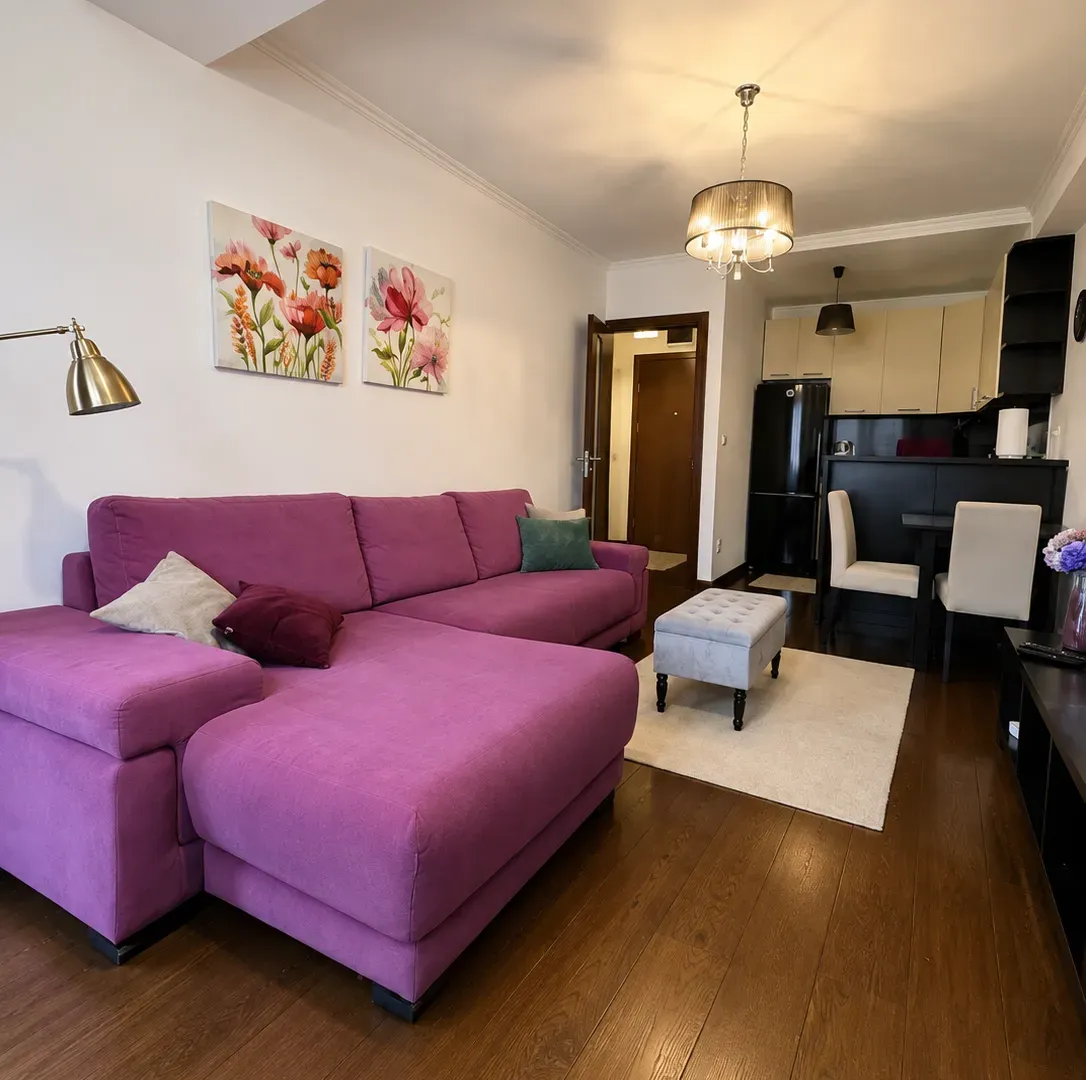 Rent, one bedroom apartment, 45m², Gorica C, Podgorica