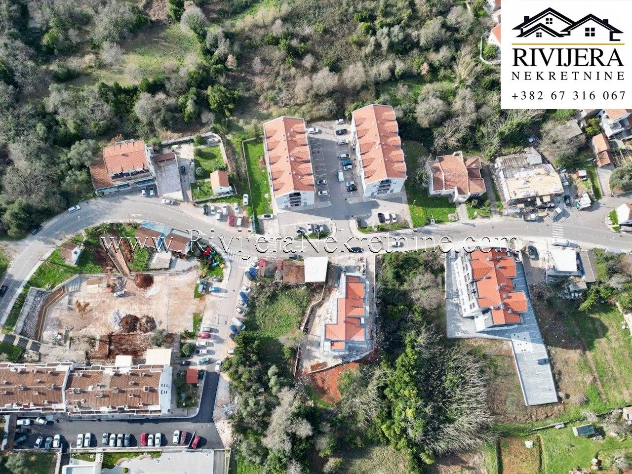 Prodaja, dvosoban stan, 56m², Radovići, Tivat