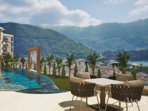 Sale, one bedroom apartment, 46m², Budva, Crna Gora