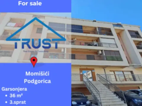 Prodaja, garsonjera, 36m2, Momišići, Podgorica Prodaja, garsonjera, 36m2, Momišići, Podgorica