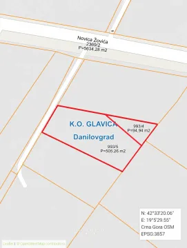 Prodaja, plac, 600m², Glavica, Danilovgrad - image 5