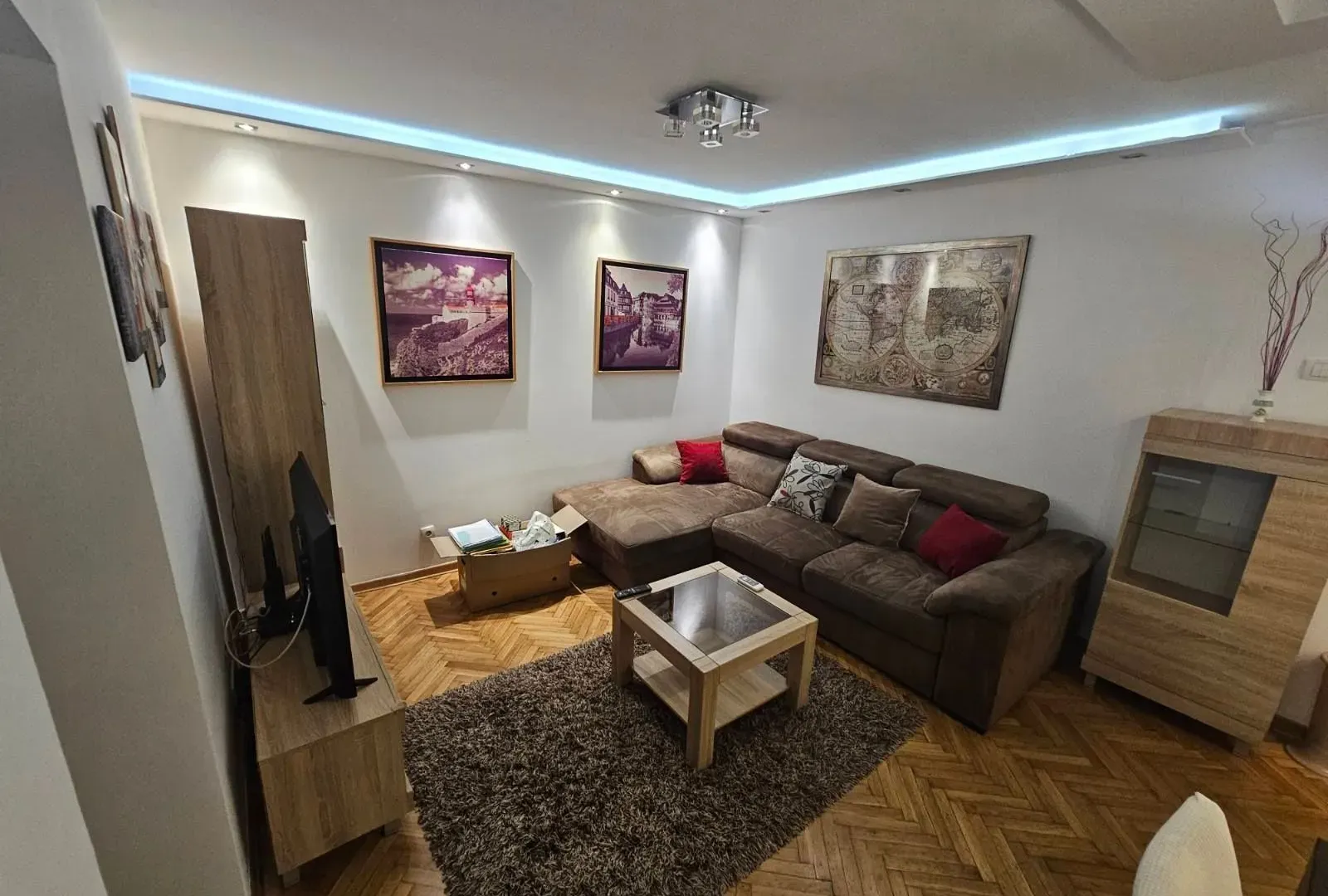 Rent, one bedroom apartment, 42m², Bečići, Budva