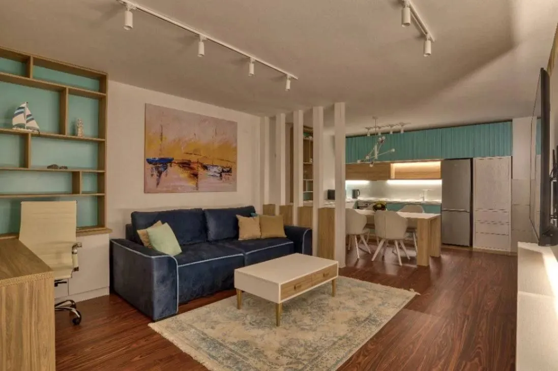 Rent, two bedroom apartment, 64m², Petrovac, Budva