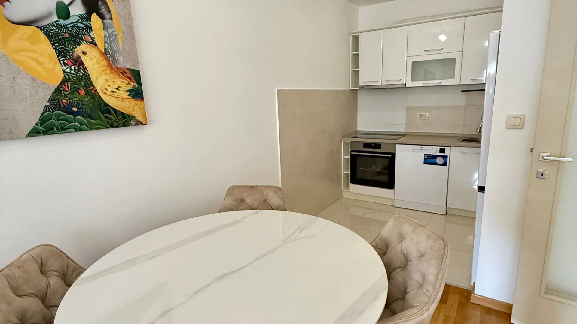 Rent, one bedroom apartment, 45m², Zagorič, Podgorica
