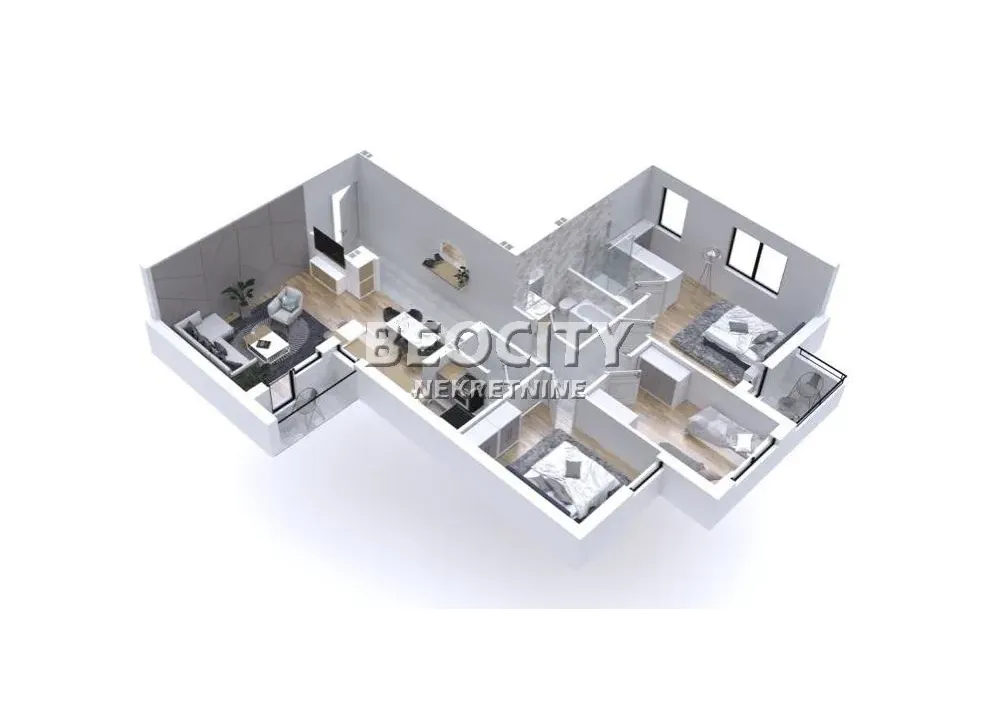 Prodaja, četvorosoban stan, 96m², Telep, Novi Sad Sve Podlokacije