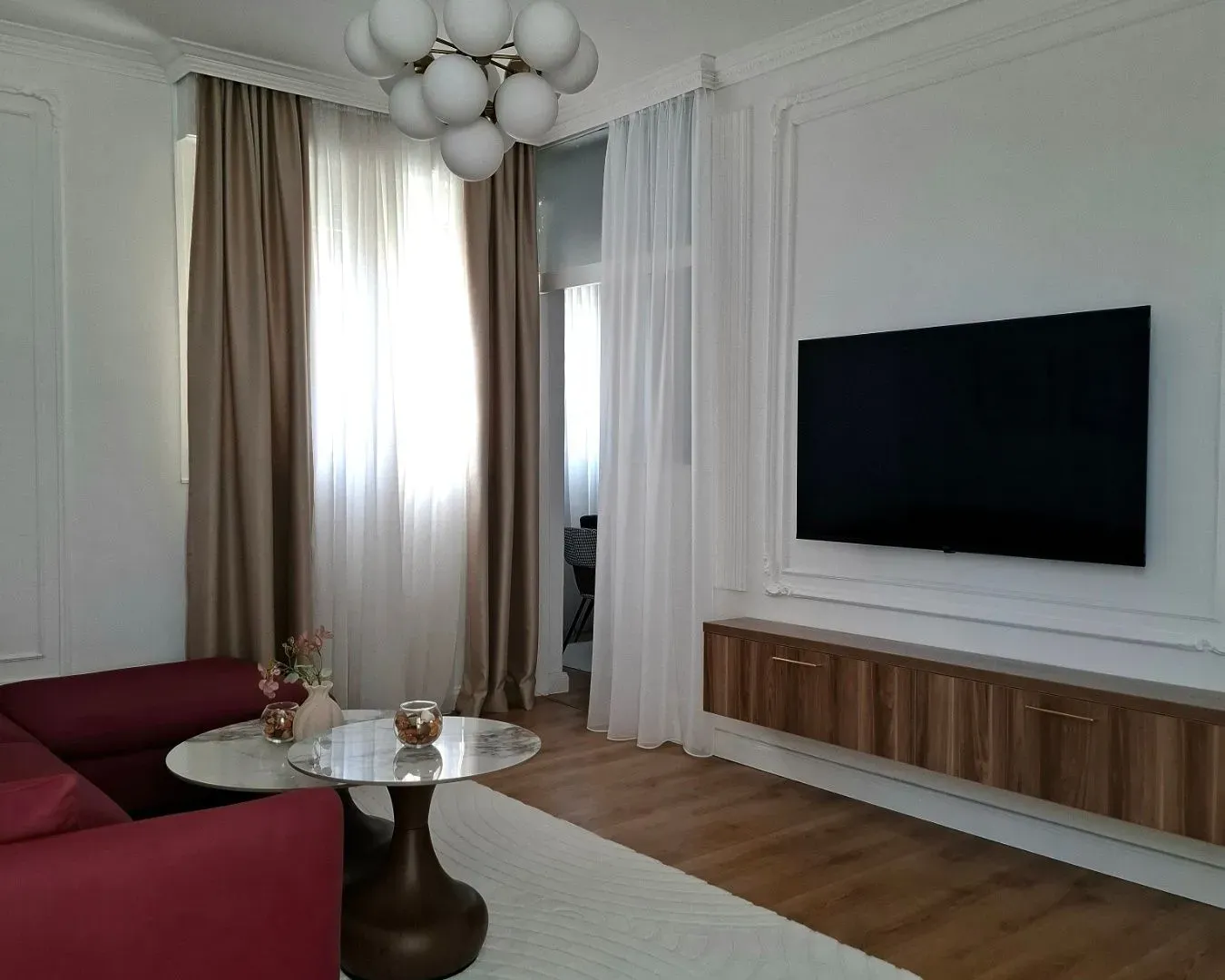 Rent, one bedroom apartment, 52m², Momišići, Podgorica