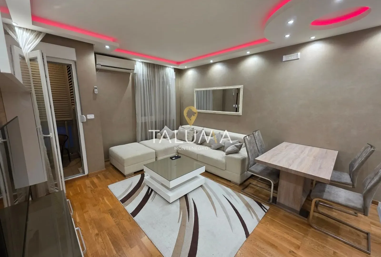 Rent, one bedroom apartment, 43m², City Kvart, Podgorica