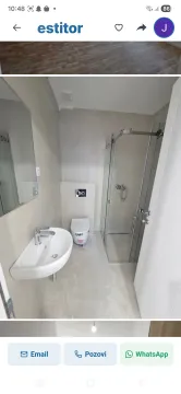 View of a new bathroom with a walk-in shower. - image 6