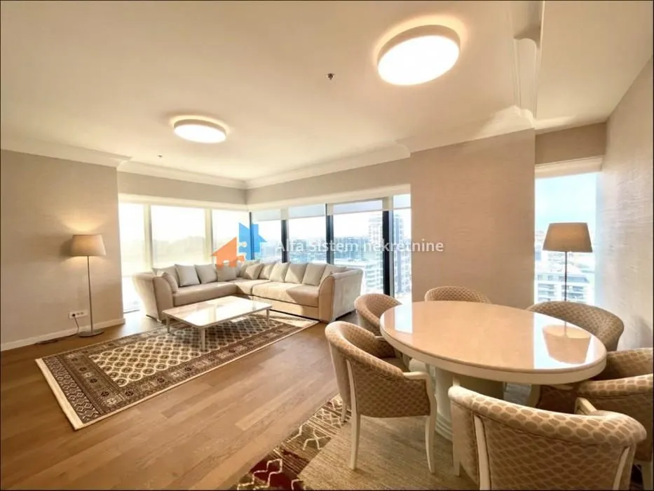 Rent, four bedroom apartment, 123m², Novi Beograd Blok 65, Novi Beograd Sve Podlokacije