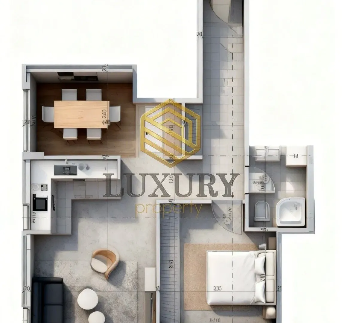Prodaja, jednosoban stan, 59m², Zeta, Podgorica