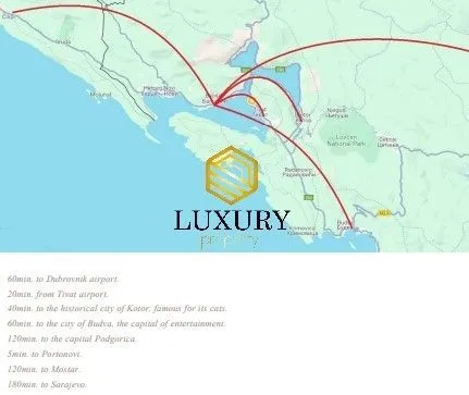 Prodaja, jednosoban stan, 47m², Baošići, Herceg Novi