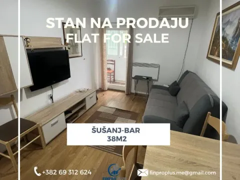 Prodaja, stan, 38m², Šušanj, Bar