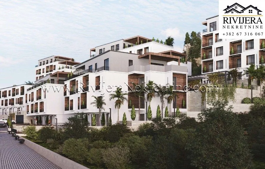 Prodaja, dvosoban stan, 82m², Tivat, Crna Gora