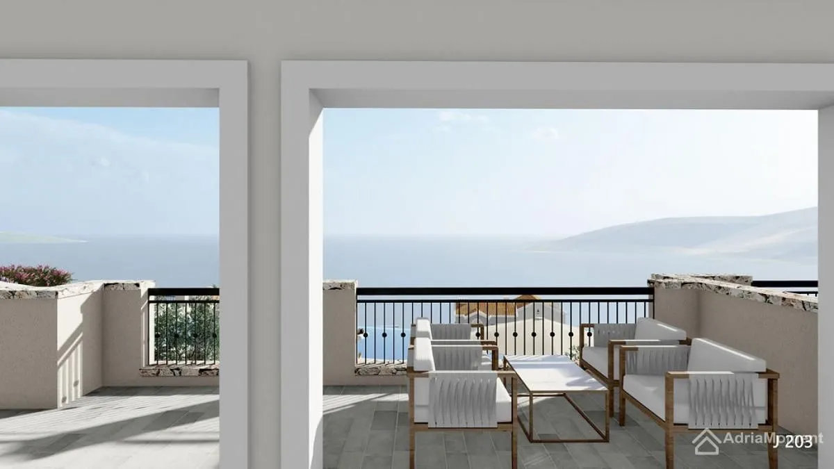 Prodaja, dvosoban stan, 100m², Luštica Bay, Tivat