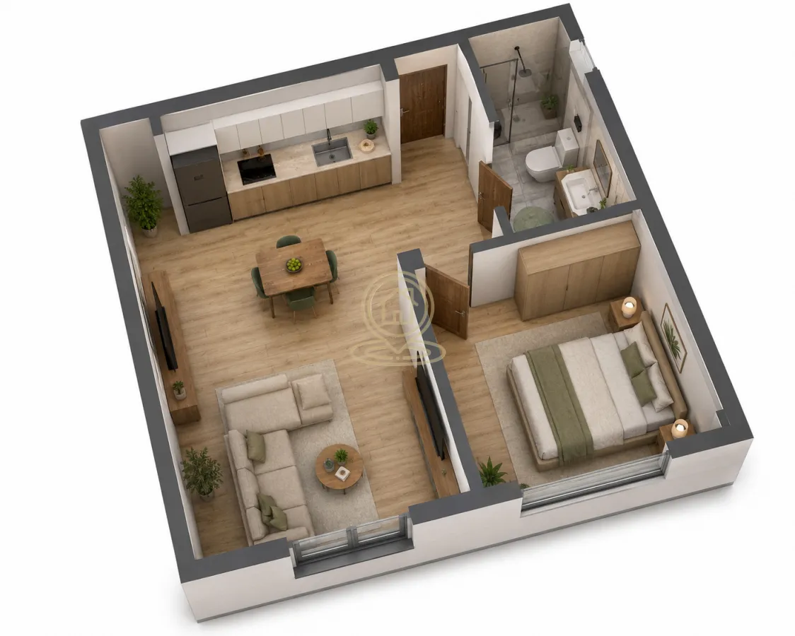 Prodaja, jednosoban stan, 39m², Centar, Vrnjačka Banja