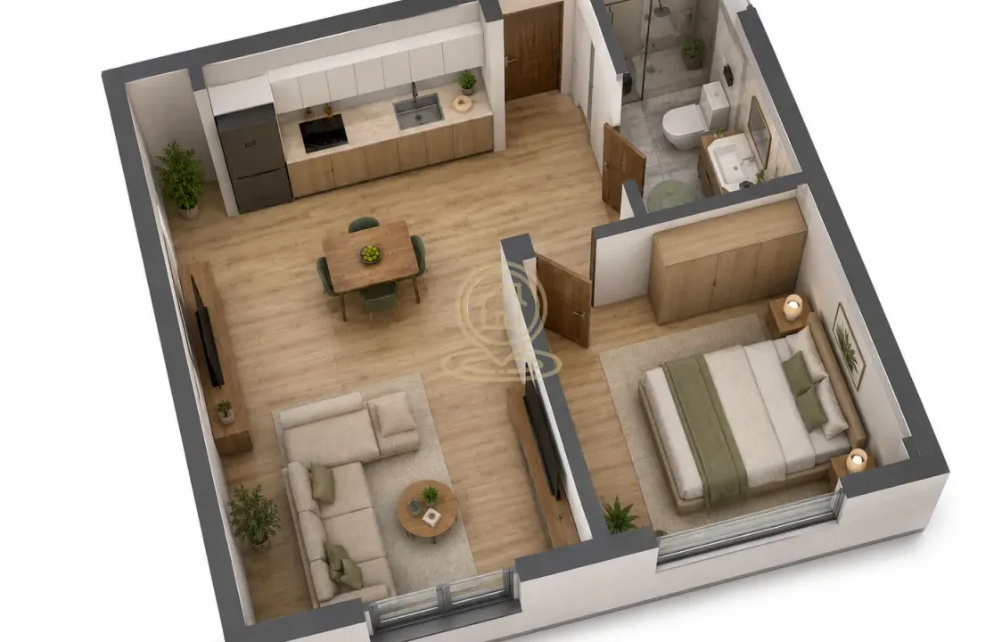 Prodaja, jednosoban stan, 39m², Centar, Vrnjačka Banja