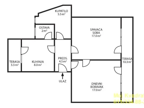 Prodaja, dvosoban stan, 68m², Kalemegdan, Beograd - image 8