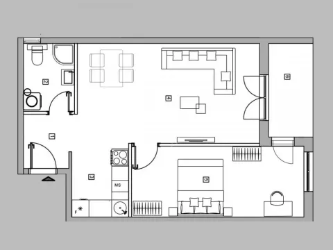 Prodaja, dvosoban stan, 56m², Zvezdara Sve Podlokacije, Beograd - image 2