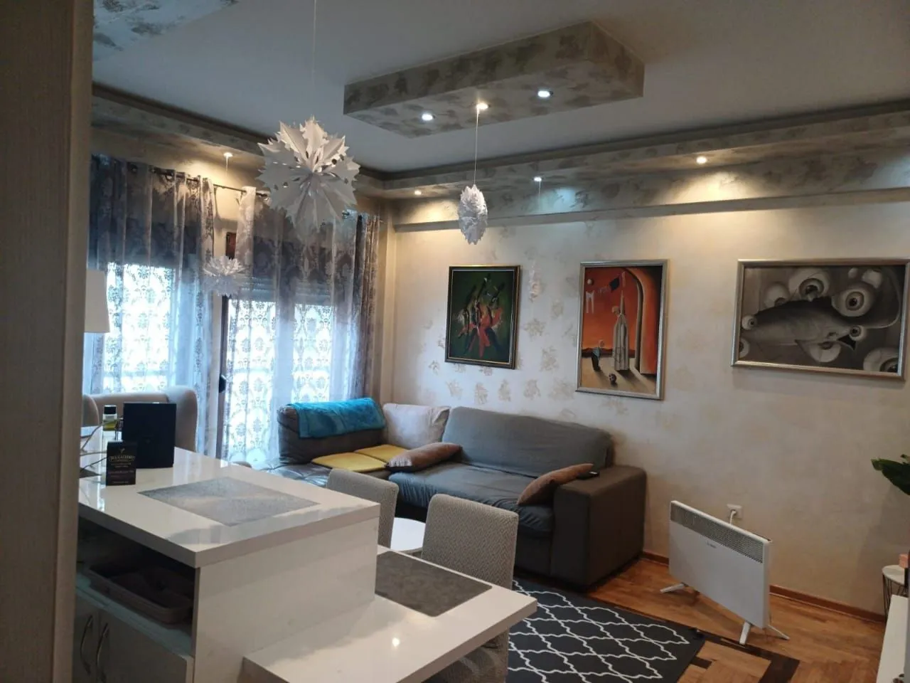Rent, two bedroom apartment, 56m², Blok 9, Podgorica