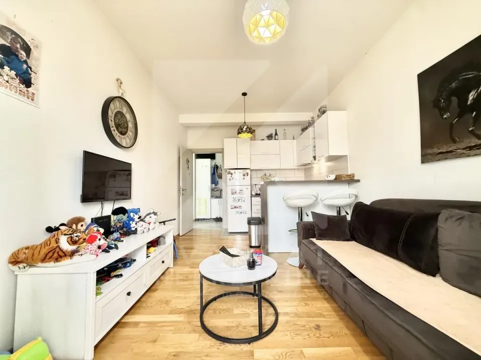 Izdavanje, jednosoban stan, 43m², Zabjelo, Podgorica