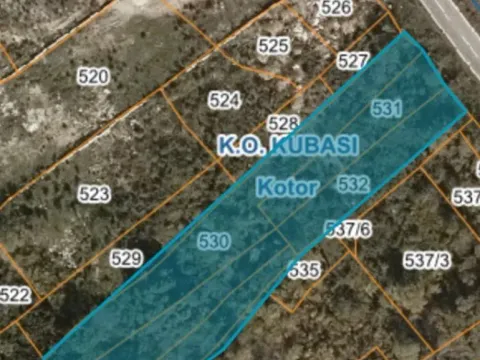 Sale, land lot, 4300m², Kubasi, Kotor - image 2