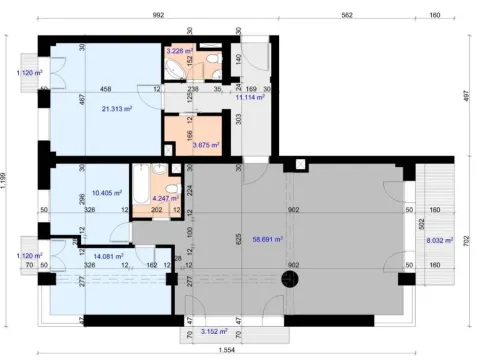 Prodaja, trosoban stan, 138m², Preko Morače, Podgorica - image 5