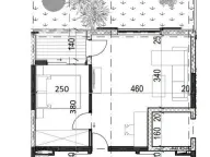 Prodaja, jednosoban stan, 46m², Radanovići, Kotor - image 3