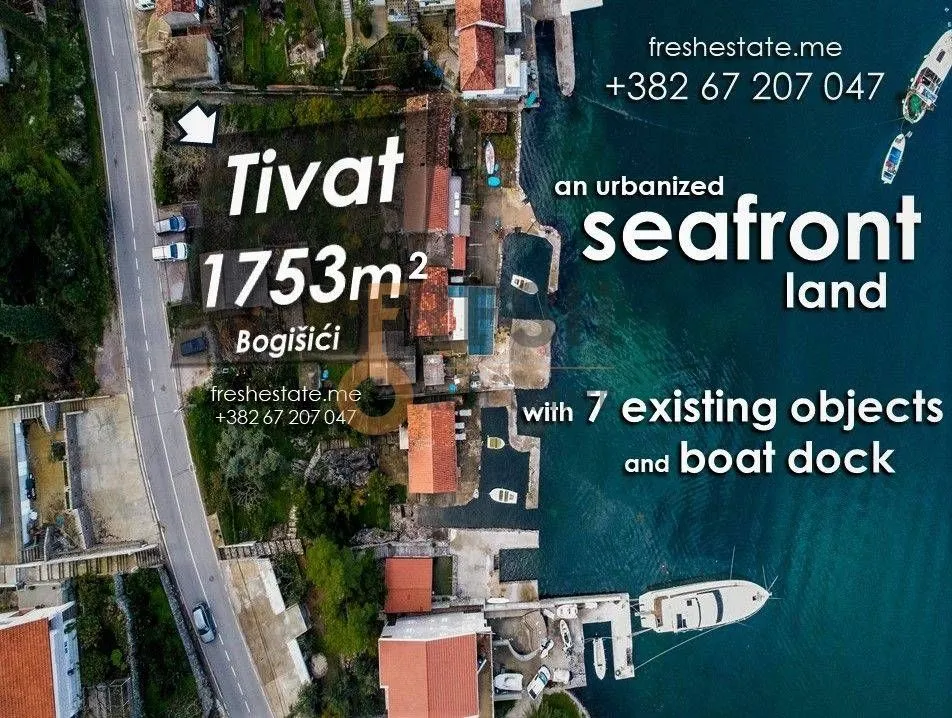 Prodaja, kuća, 1753m², Tivat, Crna Gora