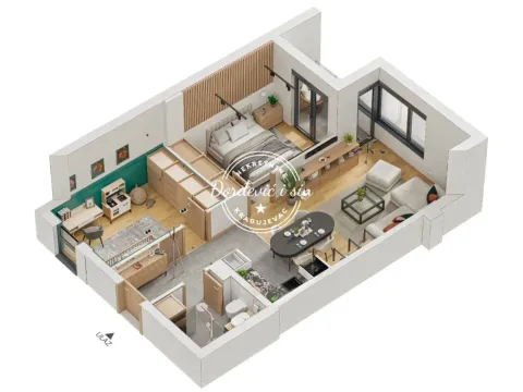 Sale, three bedroom apartment, 62m², Centar, Kragujevac - image 5