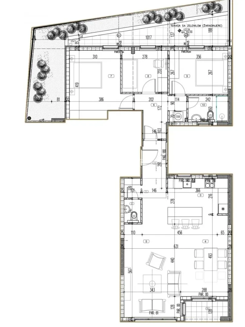 Prodaja, četvorosoban stan, 124m², Vukov Spomenik, Zvezdara Sve Podlokacije