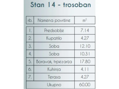 Prodaja, trosoban stan, 60m², Altina, Beograd - image 7