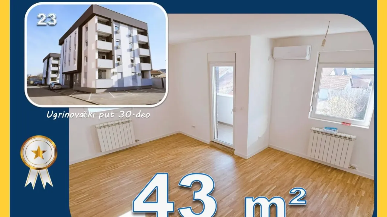 Prodaja, jednosoban stan, 43m², Altina, Beograd