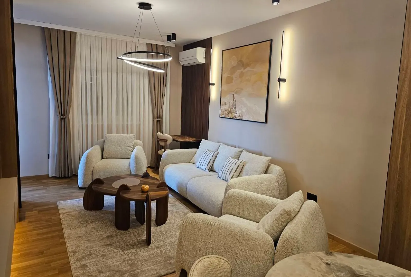 Rent, one bedroom apartment, 47m², Stari Aerodrom, Podgorica