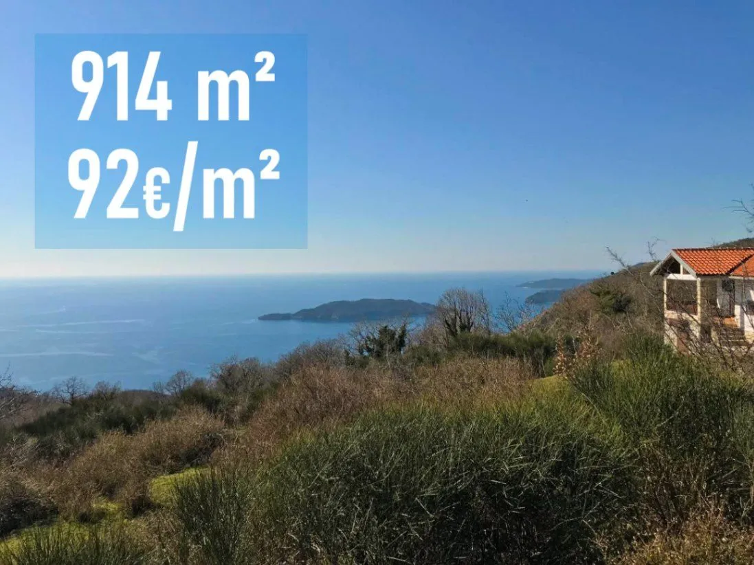 Prodaja, plac, 914m², Kuljače, Budva