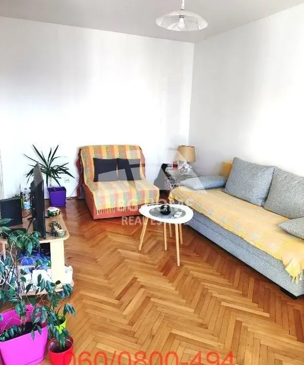 Rent, one bedroom apartment, 48m², Vračar Sve Podlokacije, Beograd