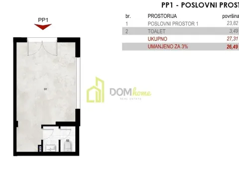 Prodaja, poslovni prostor, 26m², Momišići, Podgorica - image 8